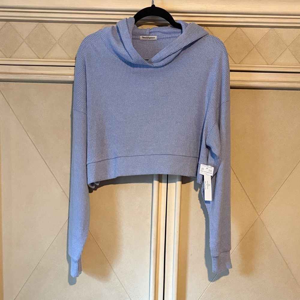 Blue Women's Crew Neck Sweater
